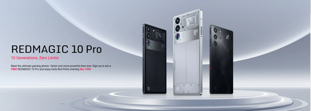 Red Magic 10 Pro Price and Launch in India